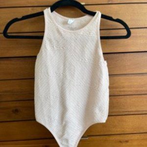 Urban Outfitter pale pink halter bodysuit XS/S